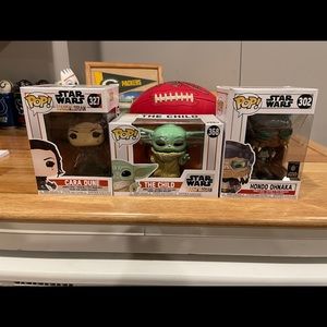 Funko Pop Mandolorian Lot
